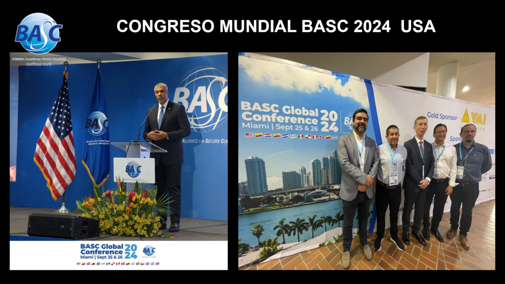 Lee más sobre el artículo PARTICIPACIÓN XI CONGRESO MUNDIAL BASC USA